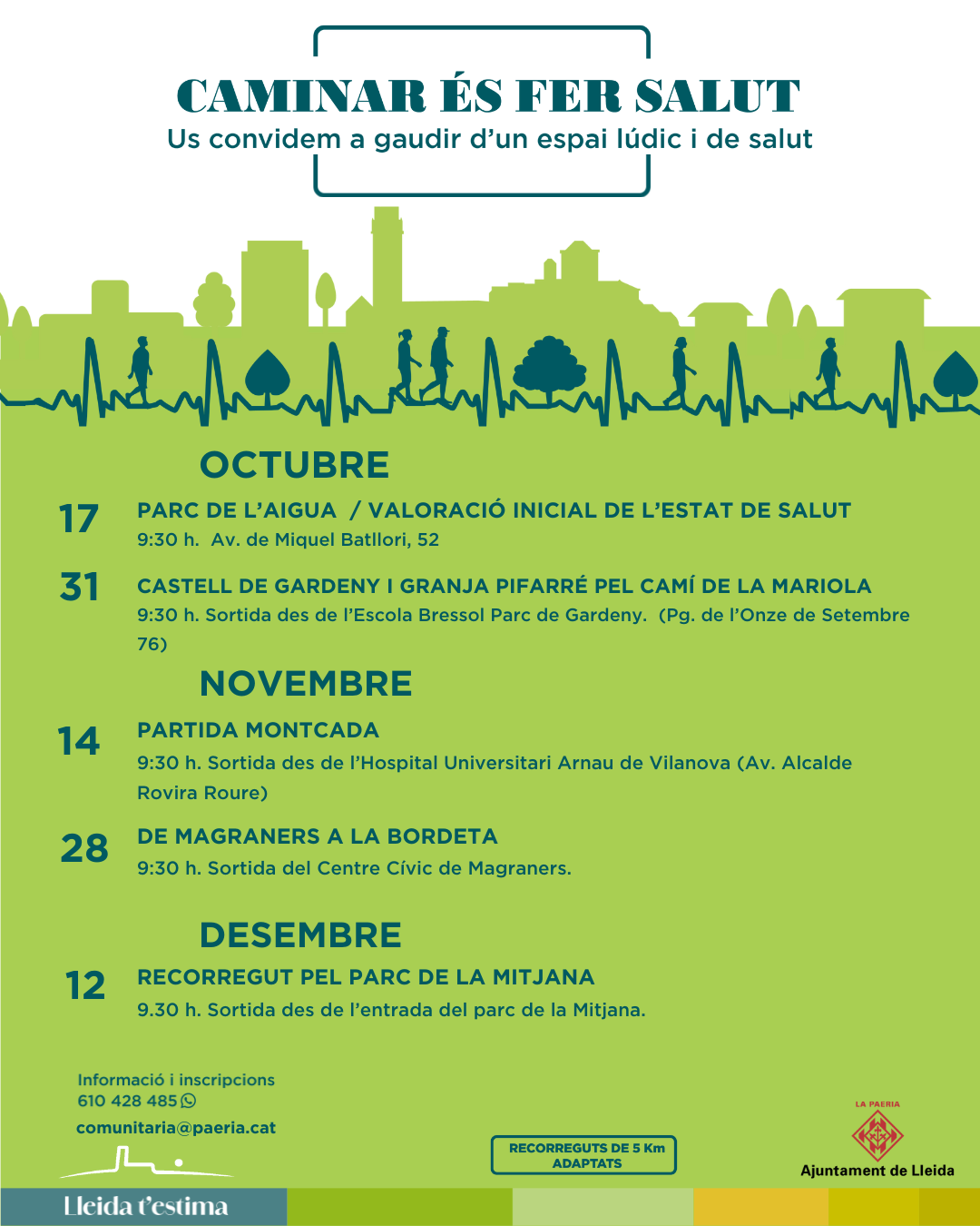 Caminar és fer salut oct-des